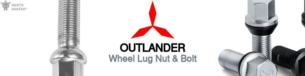 Discover Mitsubishi Outlander Wheel Lug Nut & Bolt For Your Vehicle