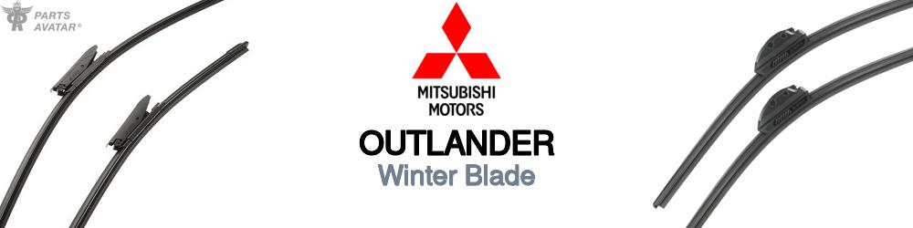 Discover Mitsubishi Outlander Winter Wiper Blades For Your Vehicle
