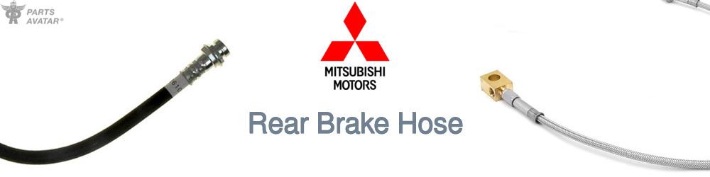 Discover Mitsubishi Rear Brake Hoses For Your Vehicle