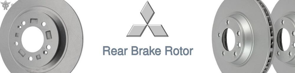 Discover Mitsubishi Rear Brake Rotors For Your Vehicle
