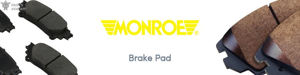 Discover MONROE Brake Pads For Your Vehicle