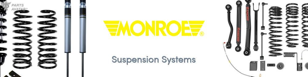 Discover MONROE Suspension For Your Vehicle