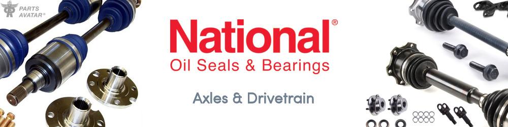 Discover NATIONAL BEARINGS Drivetrain For Your Vehicle