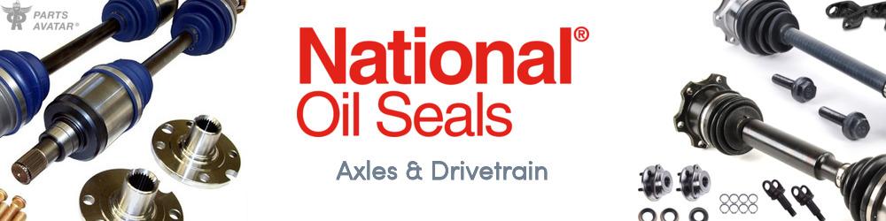 National Oil Seals Axles & Drivetrain