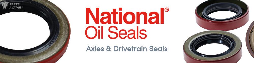 National Oil Seals Axles & Drivetrain Seals