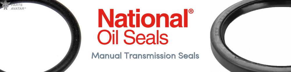 National Oil Seals Manual Transmission Seals
