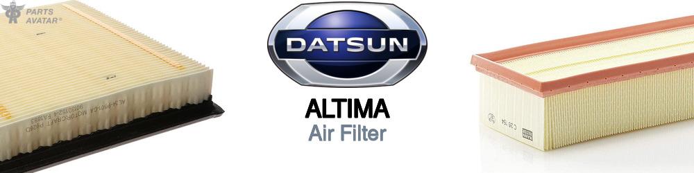 Discover Nissan datsun Altima Engine Air Filters For Your Vehicle