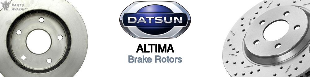Discover Nissan Datsun Altima Brake Rotors For Your Vehicle