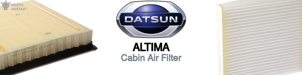 Discover Nissan datsun Altima Cabin Air Filters For Your Vehicle