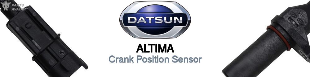 Discover Nissan datsun Altima Crank Position Sensors For Your Vehicle