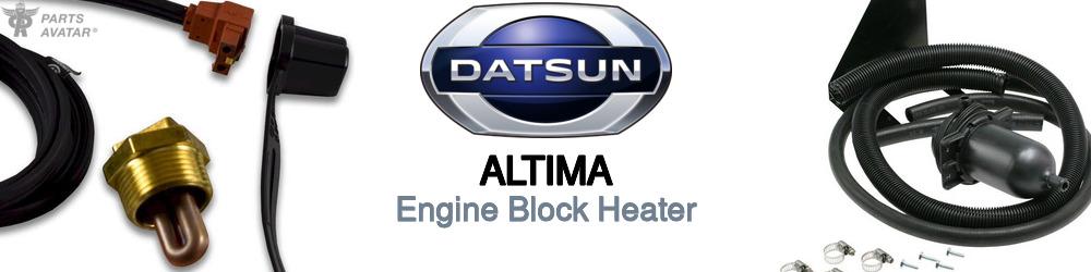 Discover Nissan datsun Altima Engine Block Heaters For Your Vehicle