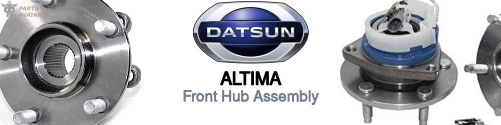 Discover Nissan datsun Altima Front Hub Assemblies For Your Vehicle