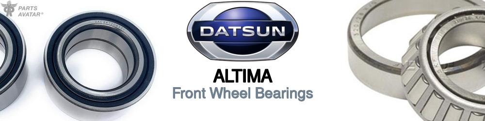 Discover Nissan datsun Altima Front Wheel Bearings For Your Vehicle
