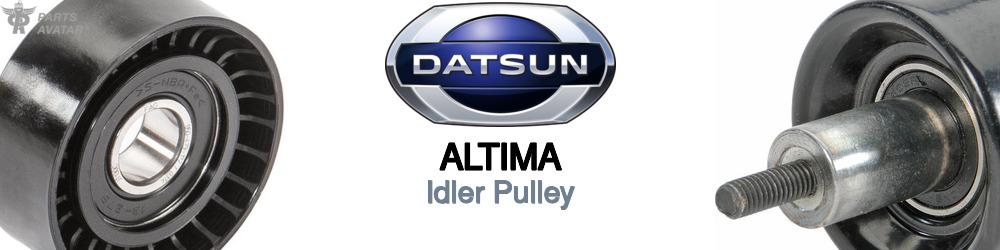 Discover Nissan datsun Altima Idler Pulleys For Your Vehicle