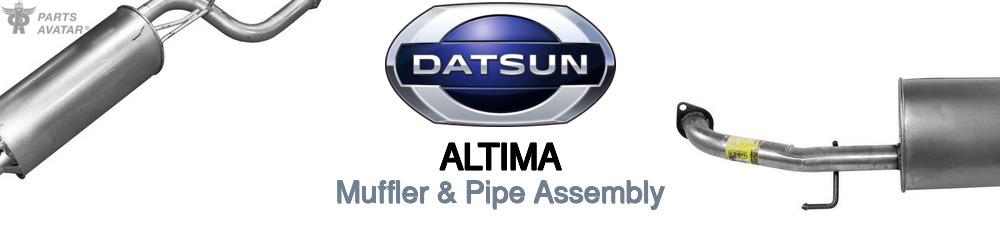 Discover Nissan datsun Altima Muffler and Pipe Assemblies For Your Vehicle