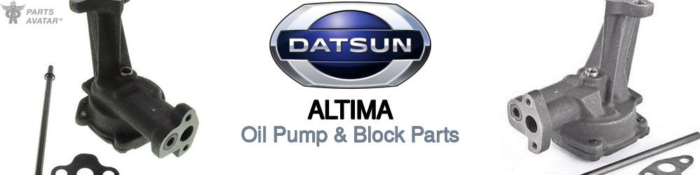 Discover Nissan datsun Altima Oil Pumps For Your Vehicle