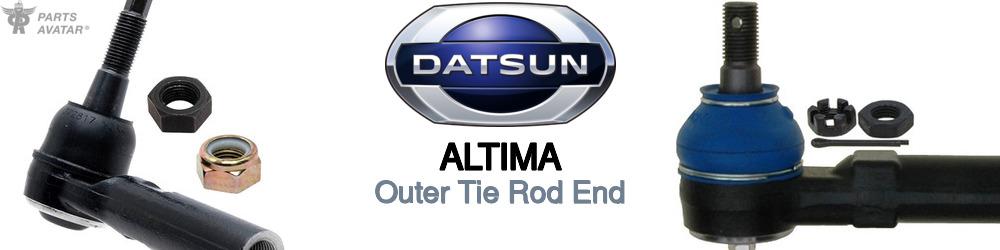 Discover Nissan datsun Altima Outer Tie Rods For Your Vehicle