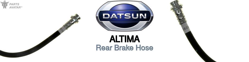 Discover Nissan datsun Altima Rear Brake Hoses For Your Vehicle