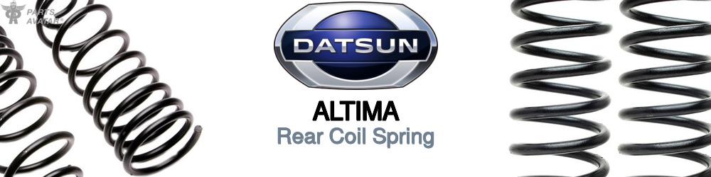 MOOG Rear Coil Spring Set For Nissan Altima 2.5L 3.5L L4 V6 2007-2013 (Direct Replacement)
