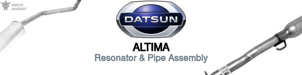 Discover Nissan datsun Altima Resonator and Pipe Assemblies For Your Vehicle