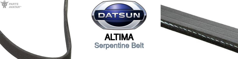 Discover Nissan datsun Altima Serpentine Belts For Your Vehicle