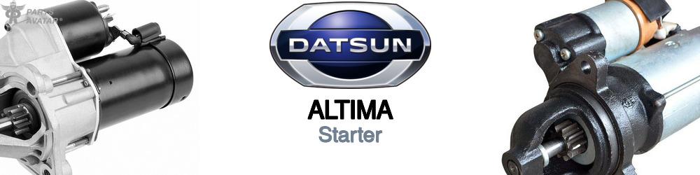 Discover Nissan datsun Altima Starters For Your Vehicle