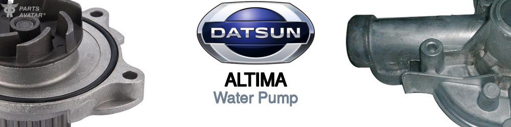 Discover Nissan datsun Altima Water Pumps For Your Vehicle