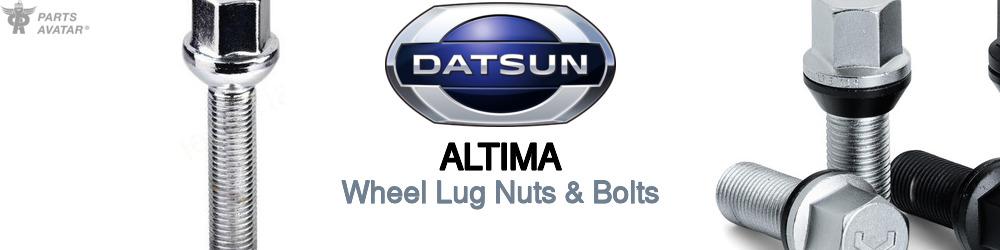 Discover Nissan datsun Altima Wheel Lug Nuts & Bolts For Your Vehicle