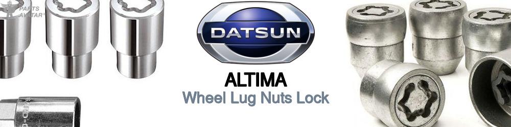 Discover Nissan datsun Altima Wheel Lug Nuts Lock For Your Vehicle