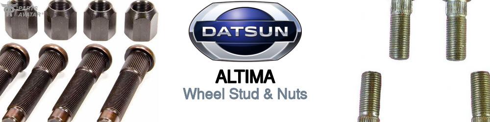 Discover Nissan Datsun Altima Wheel Stud & Nuts For Your Vehicle