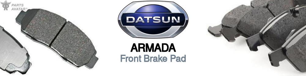 Discover Nissan datsun Armada Front Brake Pads For Your Vehicle