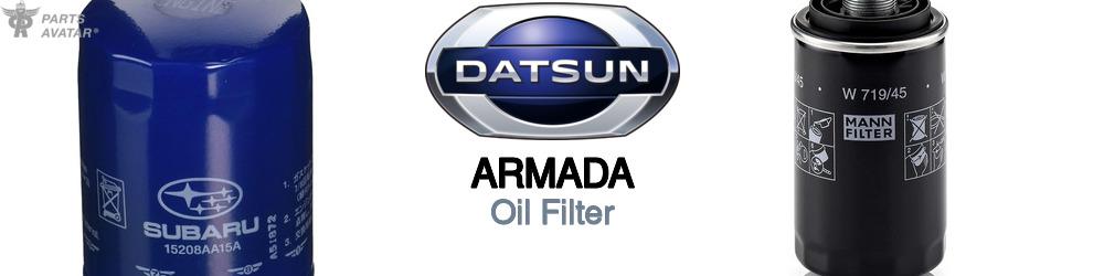 Discover Nissan datsun Armada Engine Oil Filters For Your Vehicle