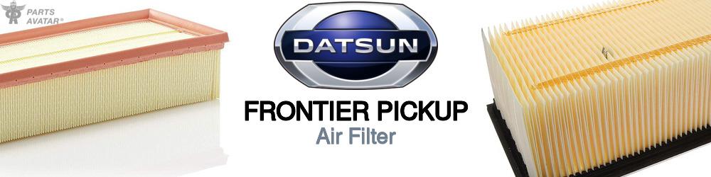 Discover Nissan datsun Frontier pickup Engine Air Filters For Your Vehicle