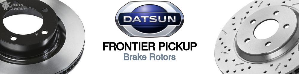 Discover Nissan datsun Frontier pickup Brake Rotors For Your Vehicle