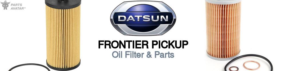 Discover Nissan datsun Frontier pickup Engine Oil Filters For Your Vehicle