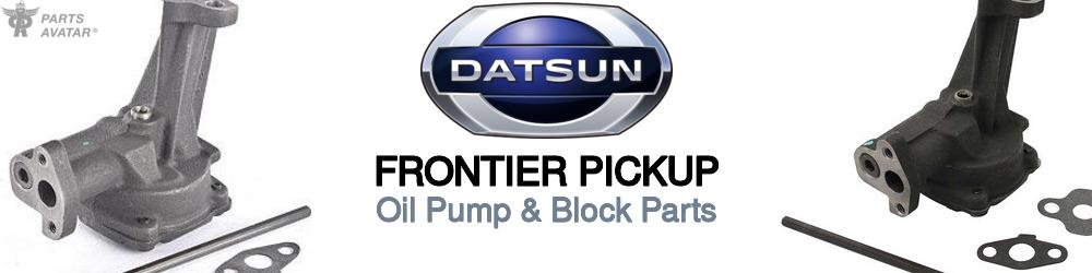 Discover Nissan datsun Frontier pickup Oil Pumps For Your Vehicle