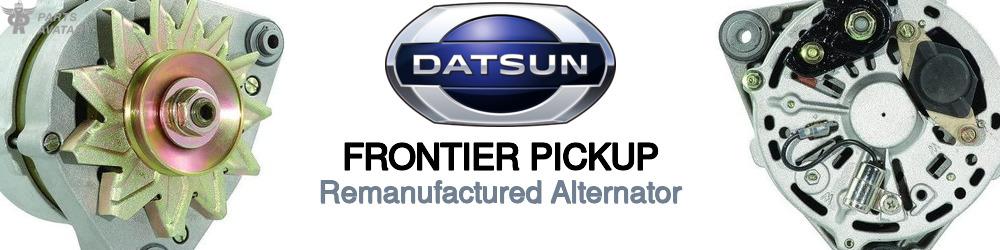 Discover Nissan datsun Frontier pickup Remanufactured Alternator For Your Vehicle