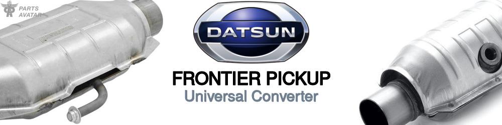 Discover Nissan datsun Frontier pickup Universal Catalytic Converters For Your Vehicle