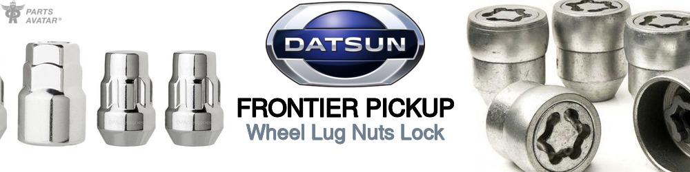 Discover Nissan datsun Frontier pickup Wheel Lug Nuts Lock For Your Vehicle