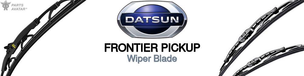 Discover Nissan datsun Frontier pickup Wiper Blades For Your Vehicle