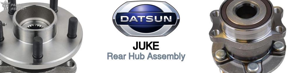 Discover Nissan datsun Juke Rear Hub Assemblies For Your Vehicle