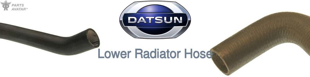 Discover Nissan datsun Lower Radiator Hoses For Your Vehicle
