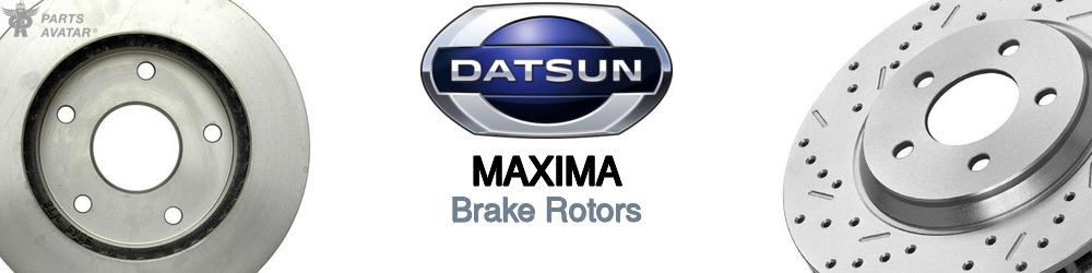 Discover Nissan datsun Maxima Brake Rotors For Your Vehicle
