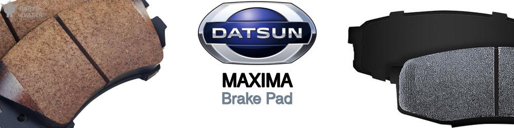 Discover Nissan datsun Maxima Brake Pads For Your Vehicle