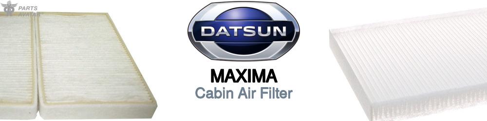 Discover Nissan datsun Maxima Cabin Air Filters For Your Vehicle