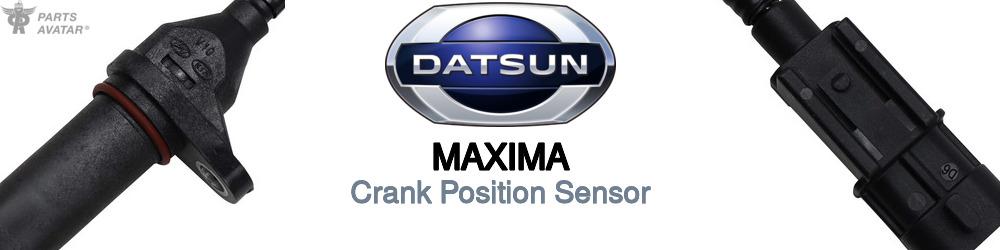 Discover Nissan datsun Maxima Crank Position Sensors For Your Vehicle