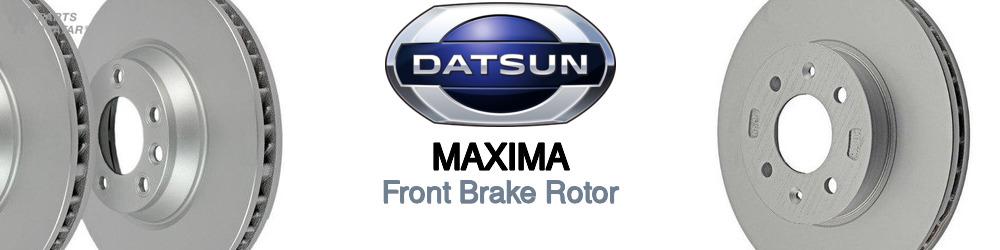 Discover Nissan datsun Maxima Front Brake Rotors For Your Vehicle