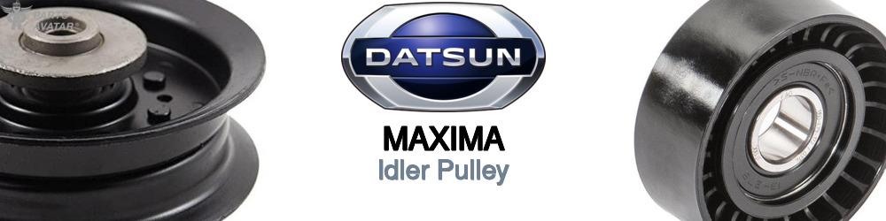 Discover Nissan datsun Maxima Idler Pulleys For Your Vehicle
