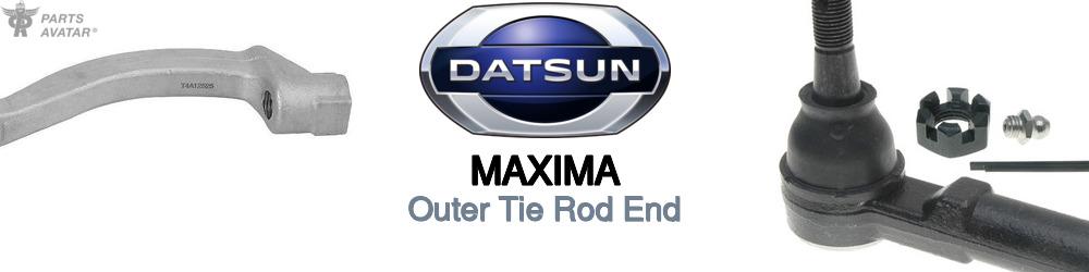Discover Nissan datsun Maxima Outer Tie Rods For Your Vehicle