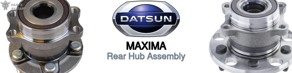 Discover Nissan datsun Maxima Rear Hub Assemblies For Your Vehicle